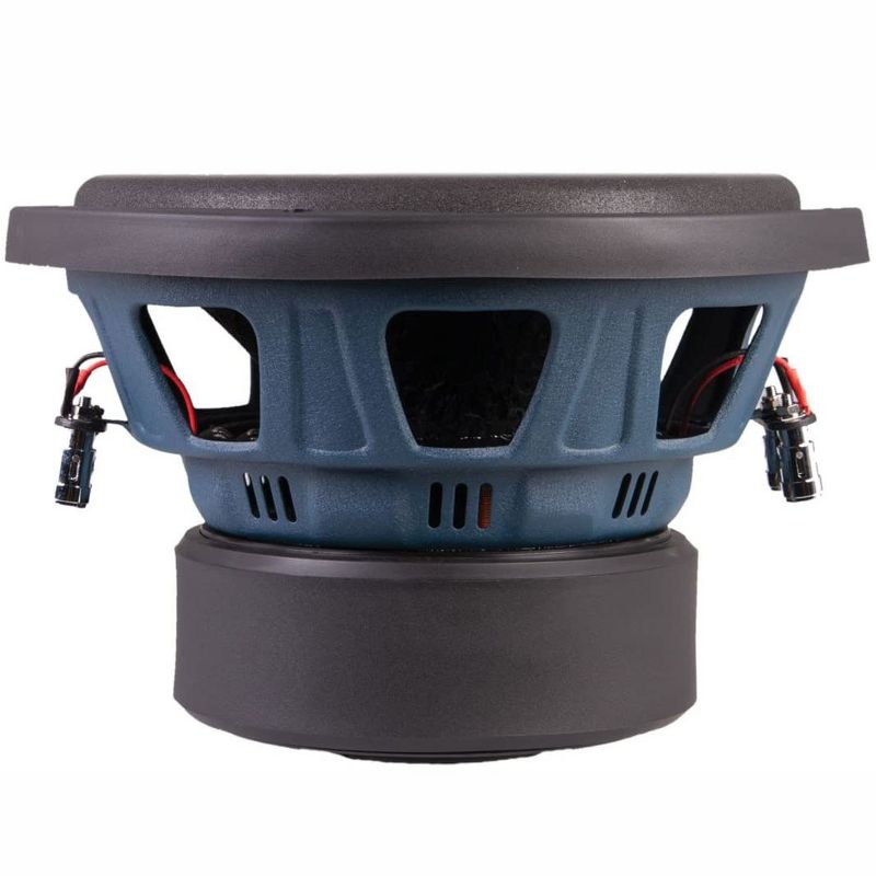 Soundstream 500 Watt 8 Inch Reference R3 Series Dual 2 Ohm Subwoofer for Vehicle Car Truck Audio Speaker Sound Systems, Blue/Black