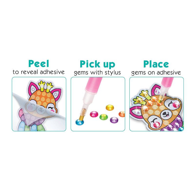 Creativity for Kids Big Gem Diamond Painting Kit - Woodland