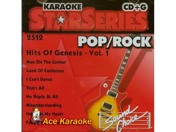 Sound Choice Star CDG SC2512 - Pop/Rock - Hits Of Genesis Vol.1