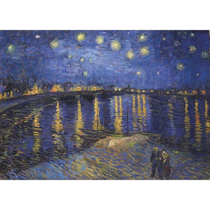 D-Toys Starry Night Over the Rhone Jigsaw Puzzle - 1000pc