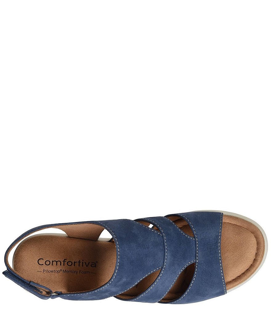 Comfortiva Parma Banded Suede Sandals
