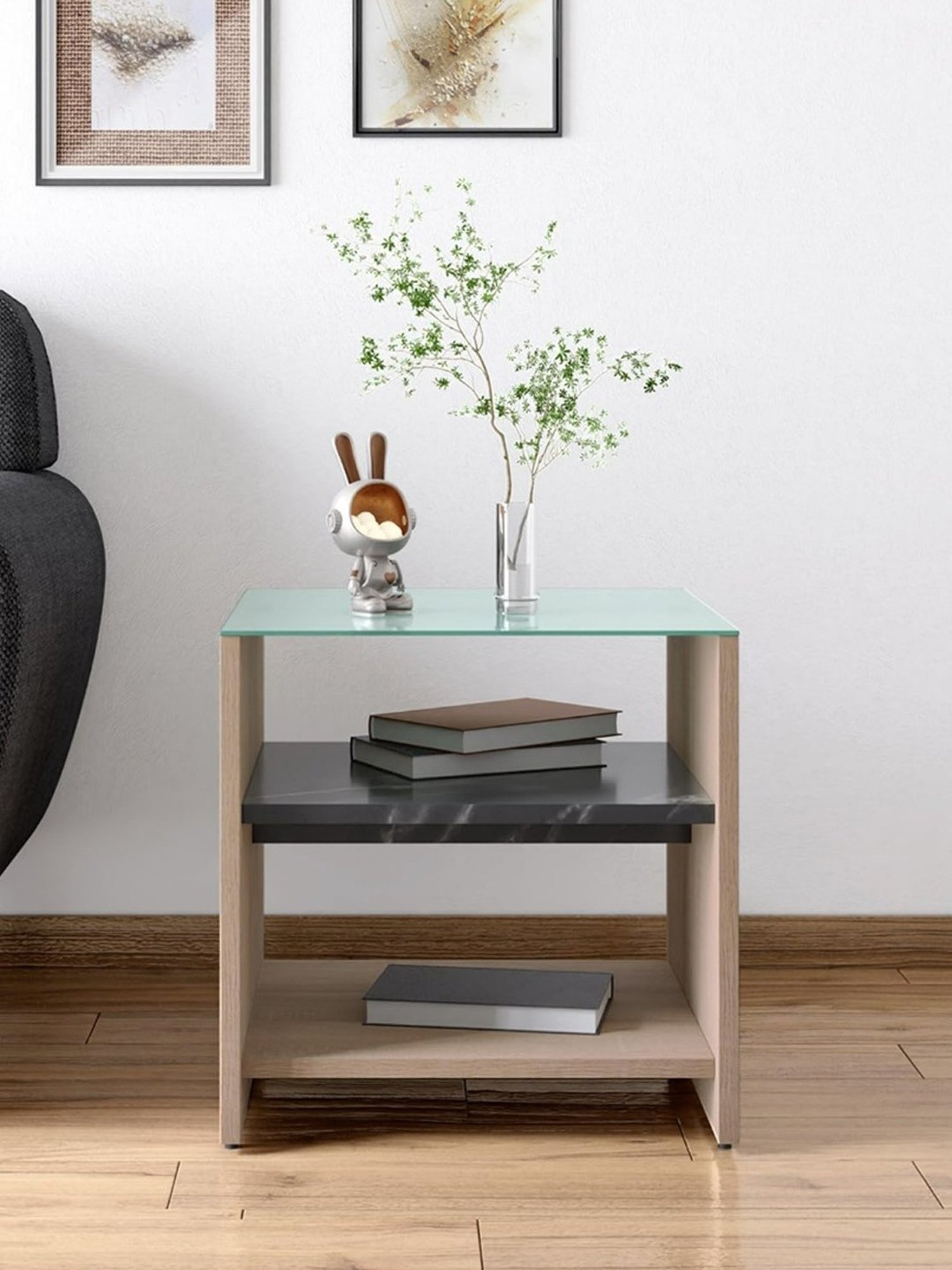 Artisans Rose Vote Hand-painted Multicolor Iron Ballot Box