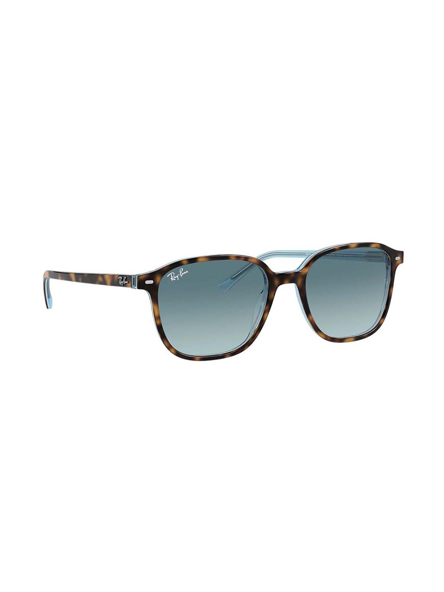 RAY-BAN Unisex Gradient Blue Lens Square Sunglasses - 0RB219313163M51