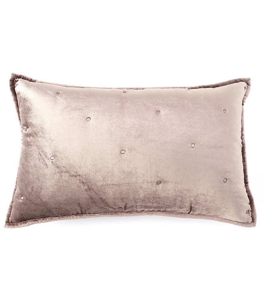 Luxury Hotel Lawton Velvet Rectangular Pillow