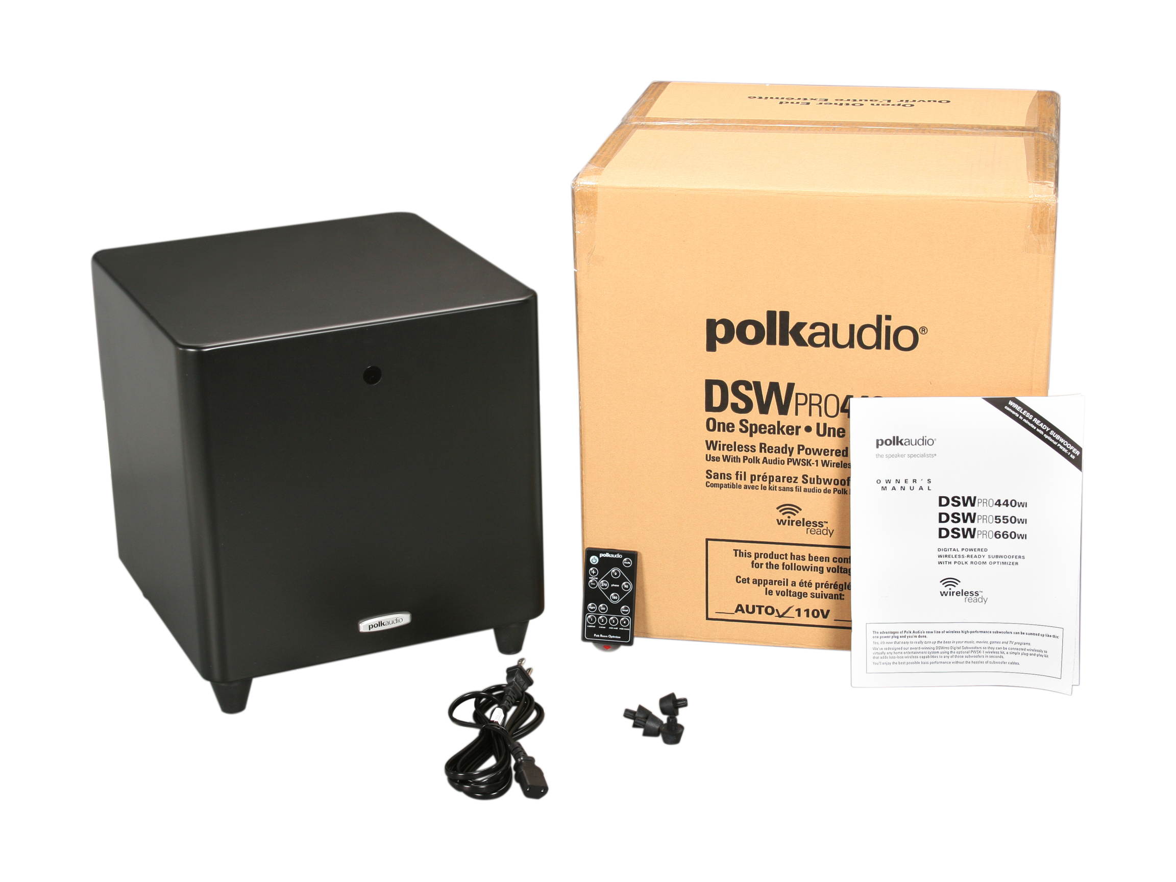 Polk Audio DSW PRO 440 8" High Performance Subwoofer