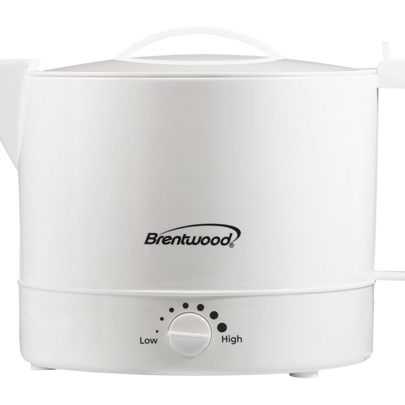 MegaChef 1.7L Electric Tea Kettle - Silver