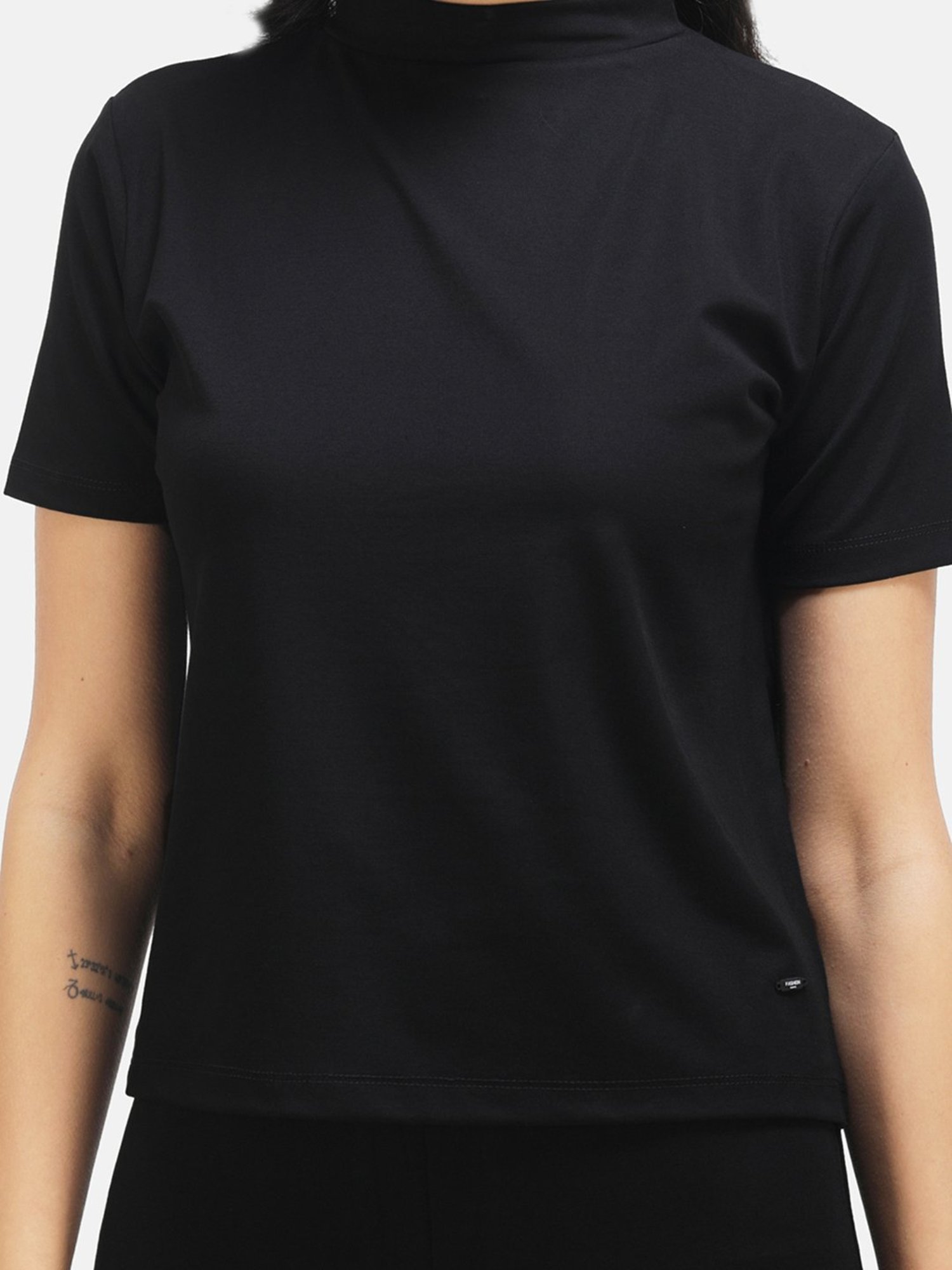 KOI SLEEPWEAR Black Top With Pants