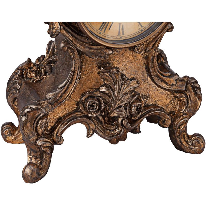 Kensington Hill Taryn Vintage Style 16 1/4" High Table Clock