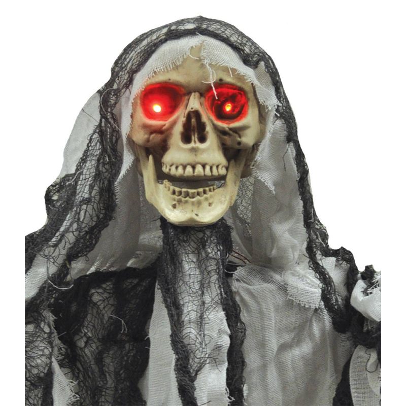 35" Skeleton Hanging Reaper Prop Halloween Decorative Holiday Scene