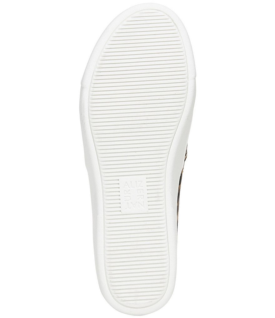 Naturalizer Marianne Cheetah Print Leather Slip-On Sneakers