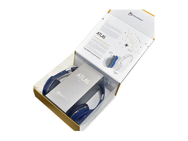 Mee audio Sky HP-ATLAS-SK-MEE Atlas Fantasy IML Graphics On-Ear Headphones with Headset Functionality