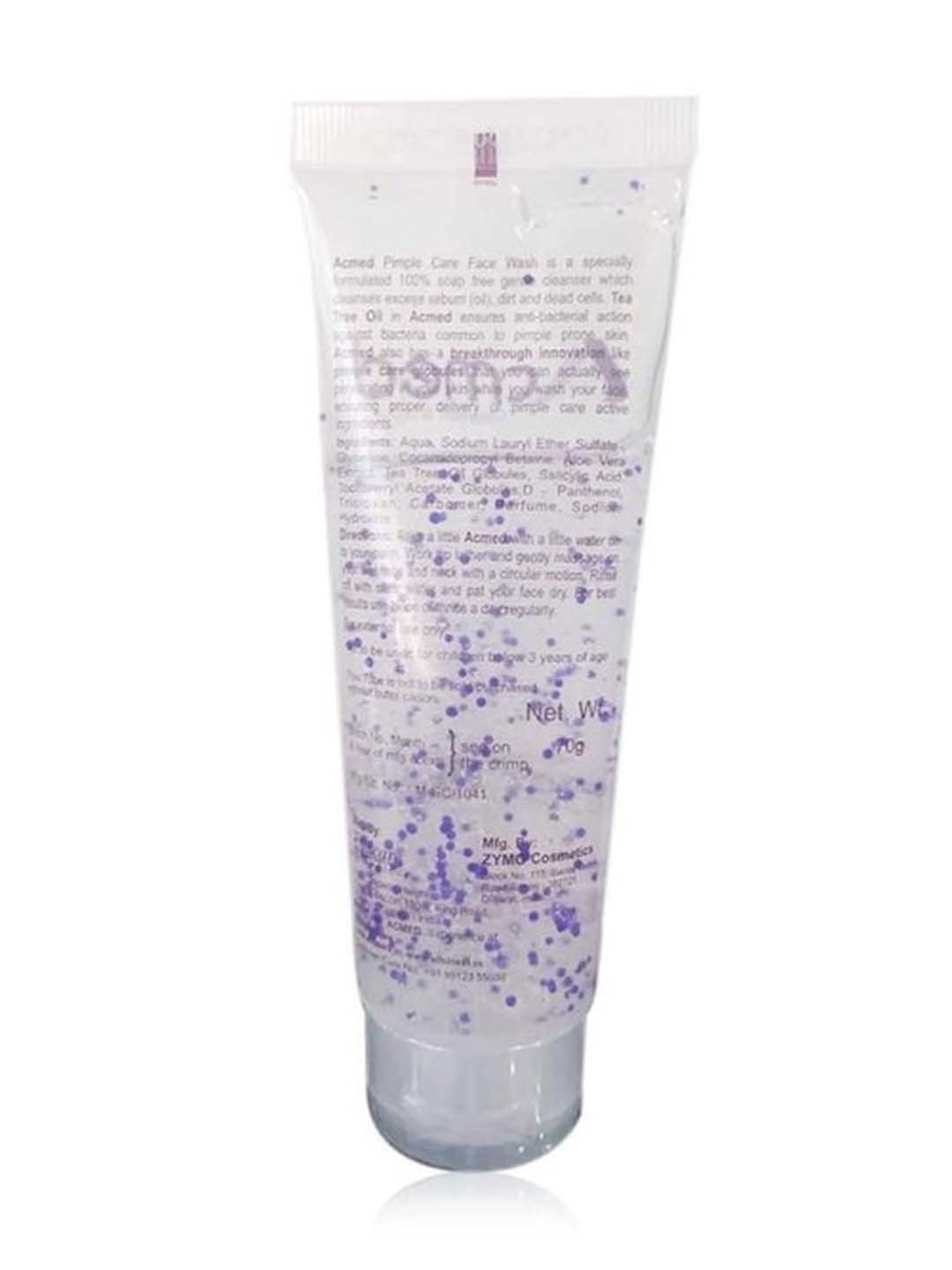 Acmed Pimple Care Face Wash - Pack of 4 (70 gm Each)