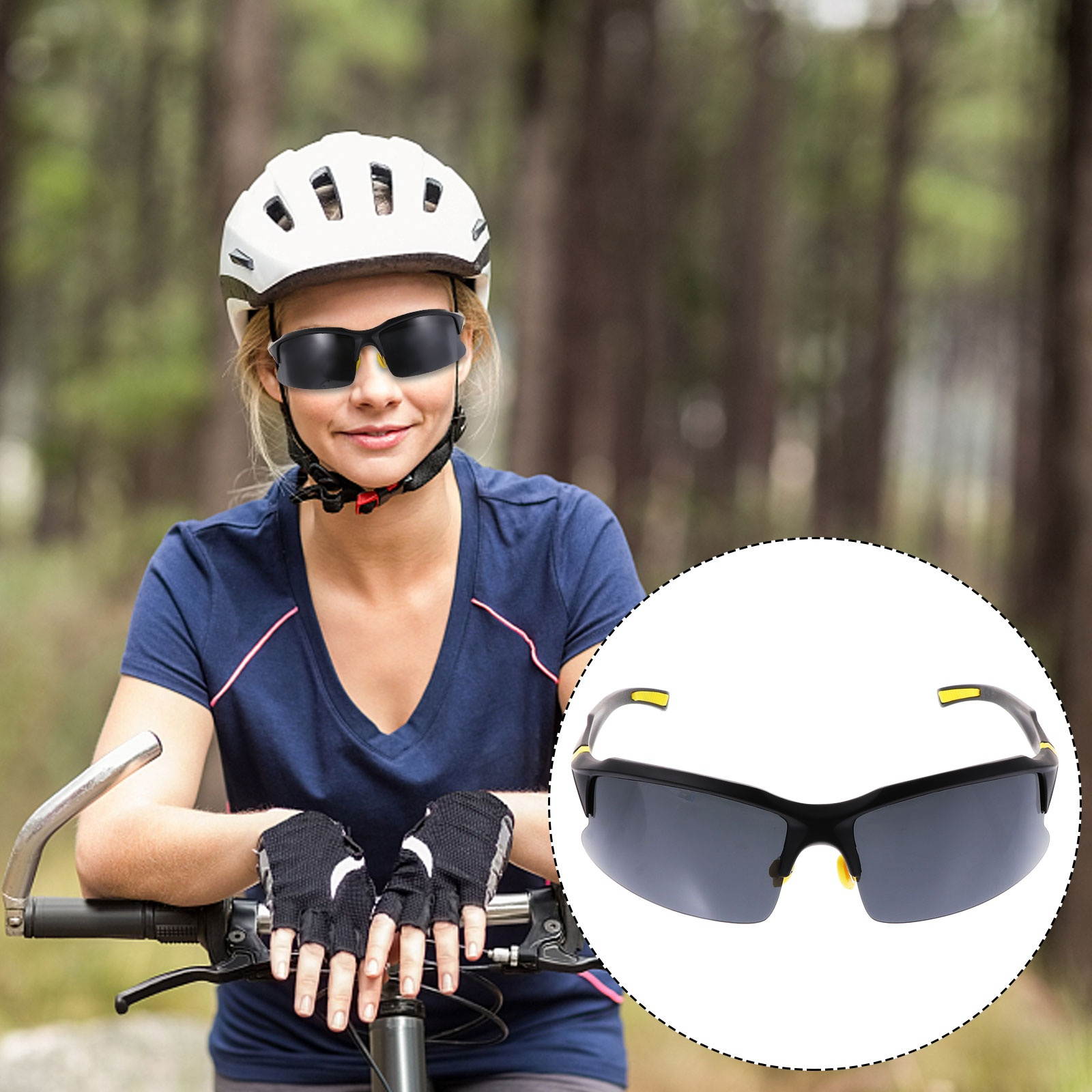 Cycling Eyewear Cycling Glasses Riding Eyewear Eyeglasses for Outdoor Outside