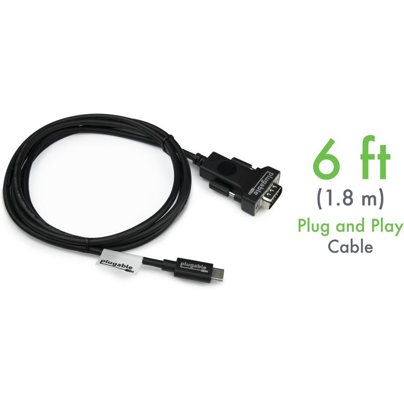 Plugable USB C to VGA Cable