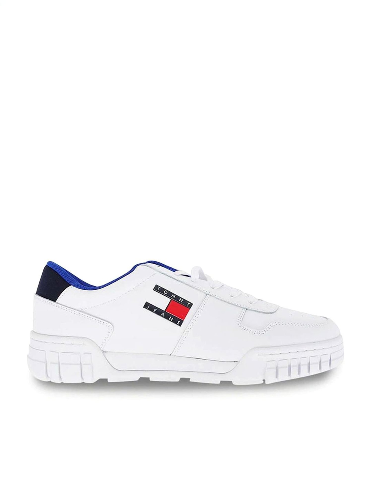Tommy Hilfiger Men's White Casual Sneakers