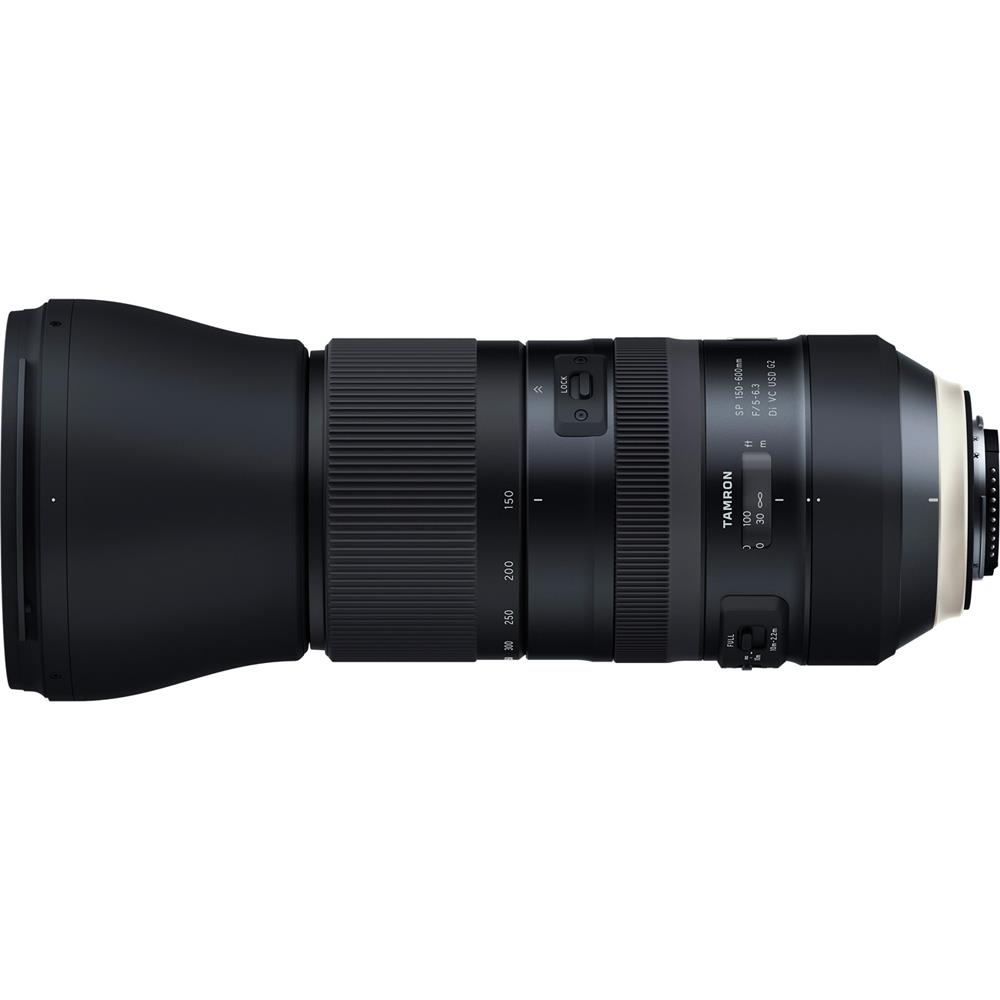 Tamron SP 150-600mm F/5-6.3 Di VC USD G2 Zoom Lens for Nikon with Tap In Console & Mem