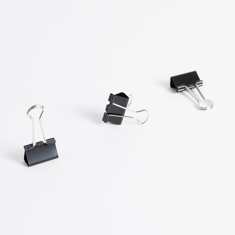 12ct Medium Binder Clips - up & up™
