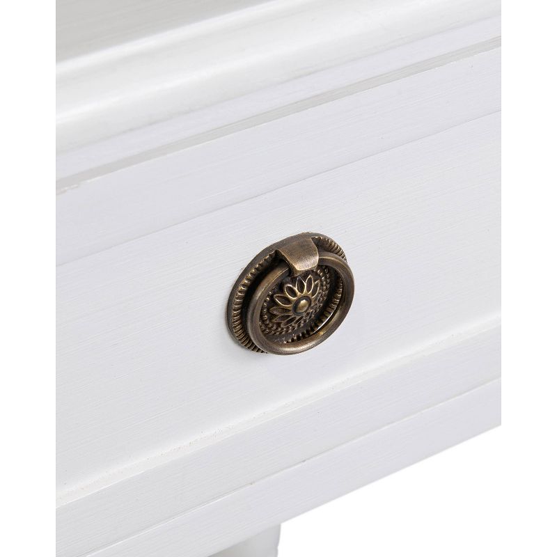 Lilith Side Table White - East At Main