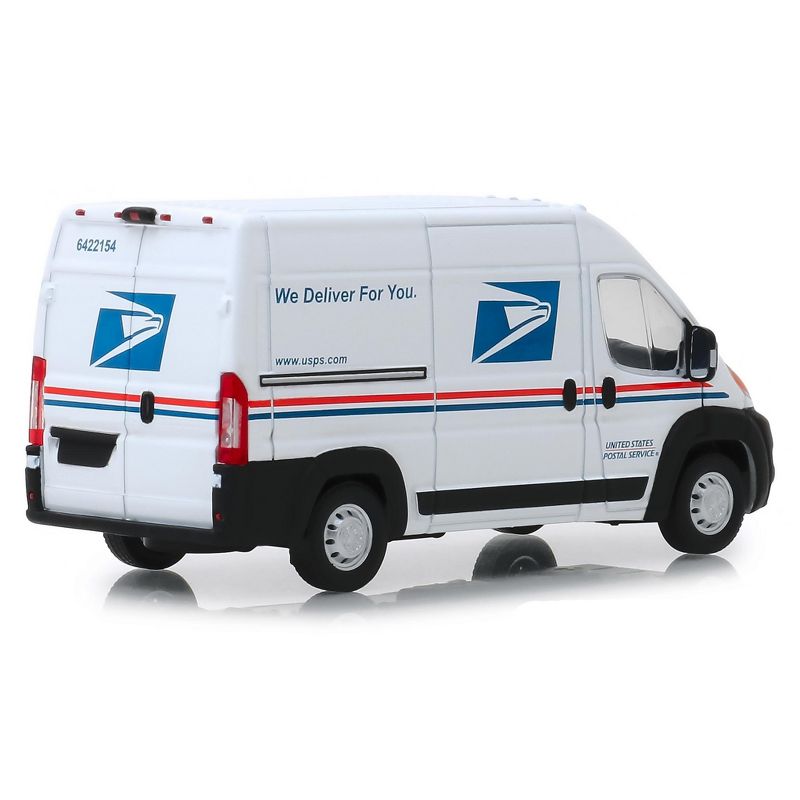 2018 RAM ProMaster 2500 Cargo High Roof Van "United States Postal Service" (USPS) White 1/43 Diecast Model Car by Greenlight