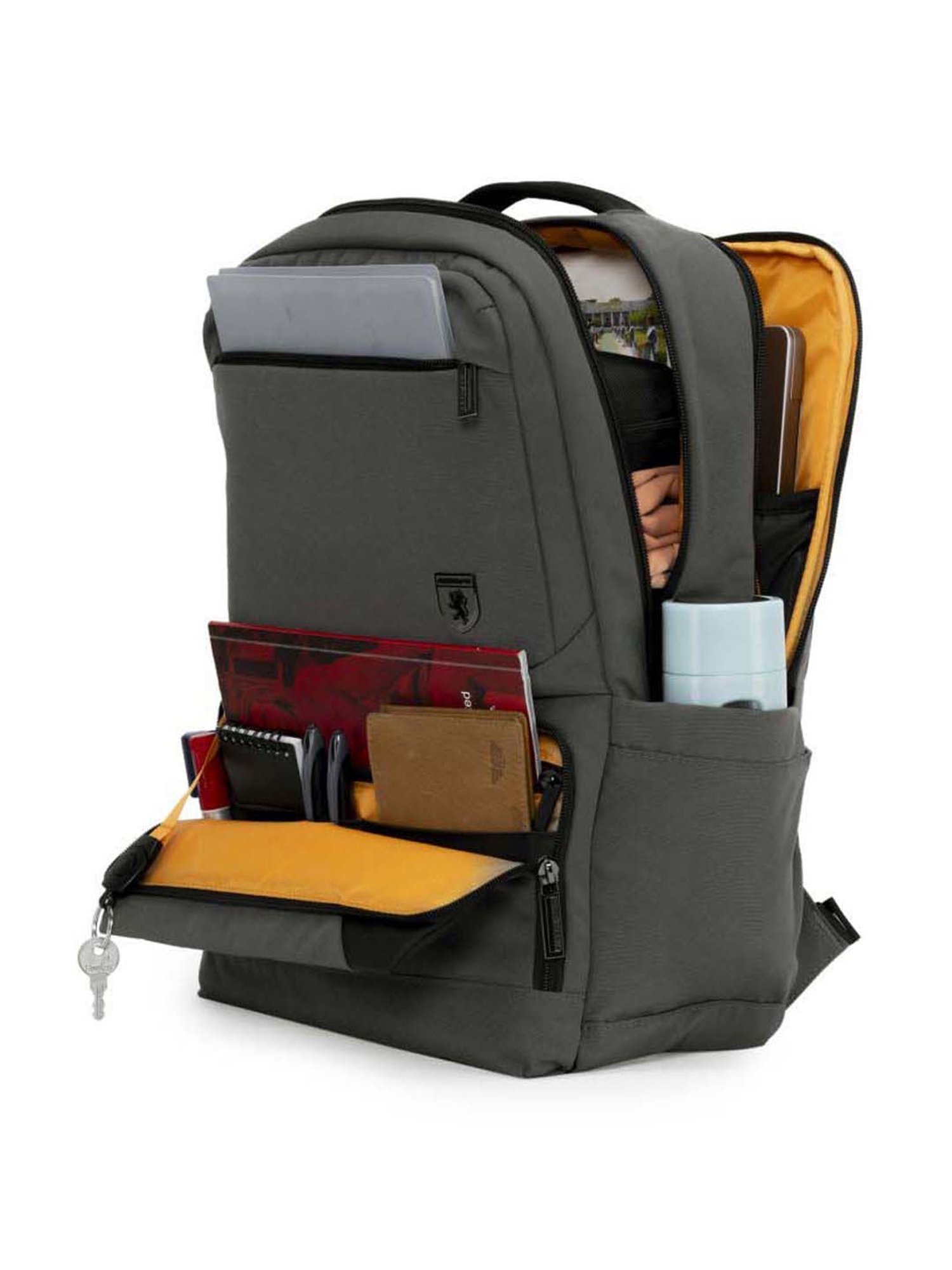 Red Tape 30 Grey Large Laptop Backpack