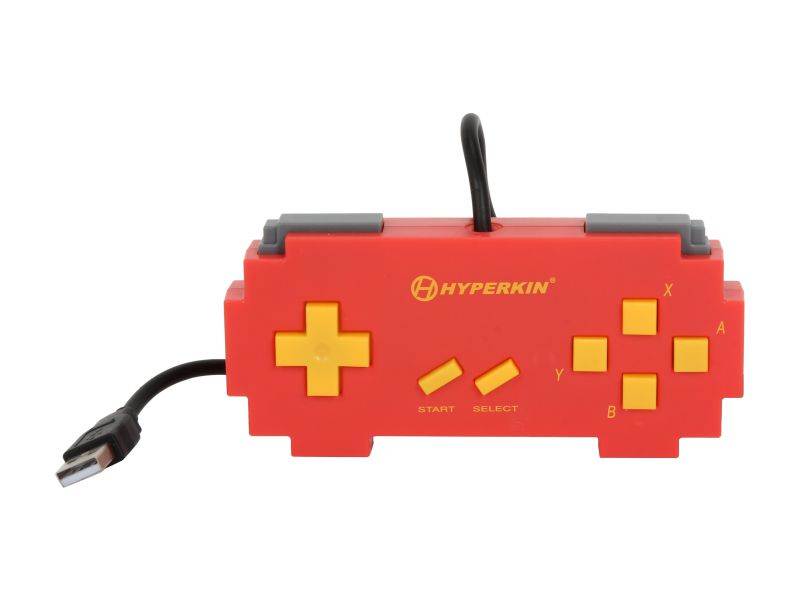 Hyperkin 813048014225 Pixel Art Controller for PC/Mac-Red