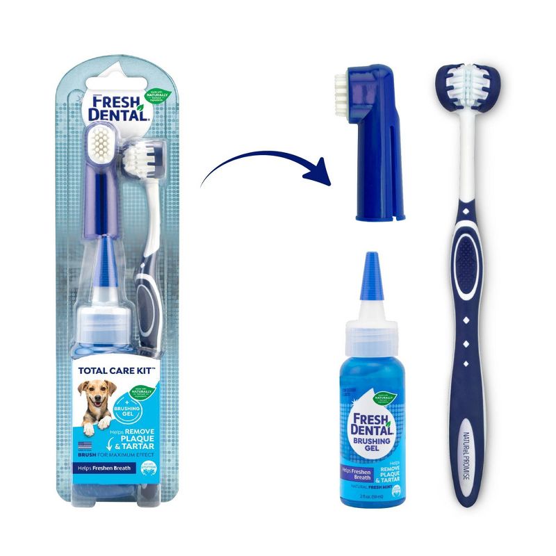 Naturel Promise Fresh Dental Total Care Kit For Dogs & Cats - 1ct