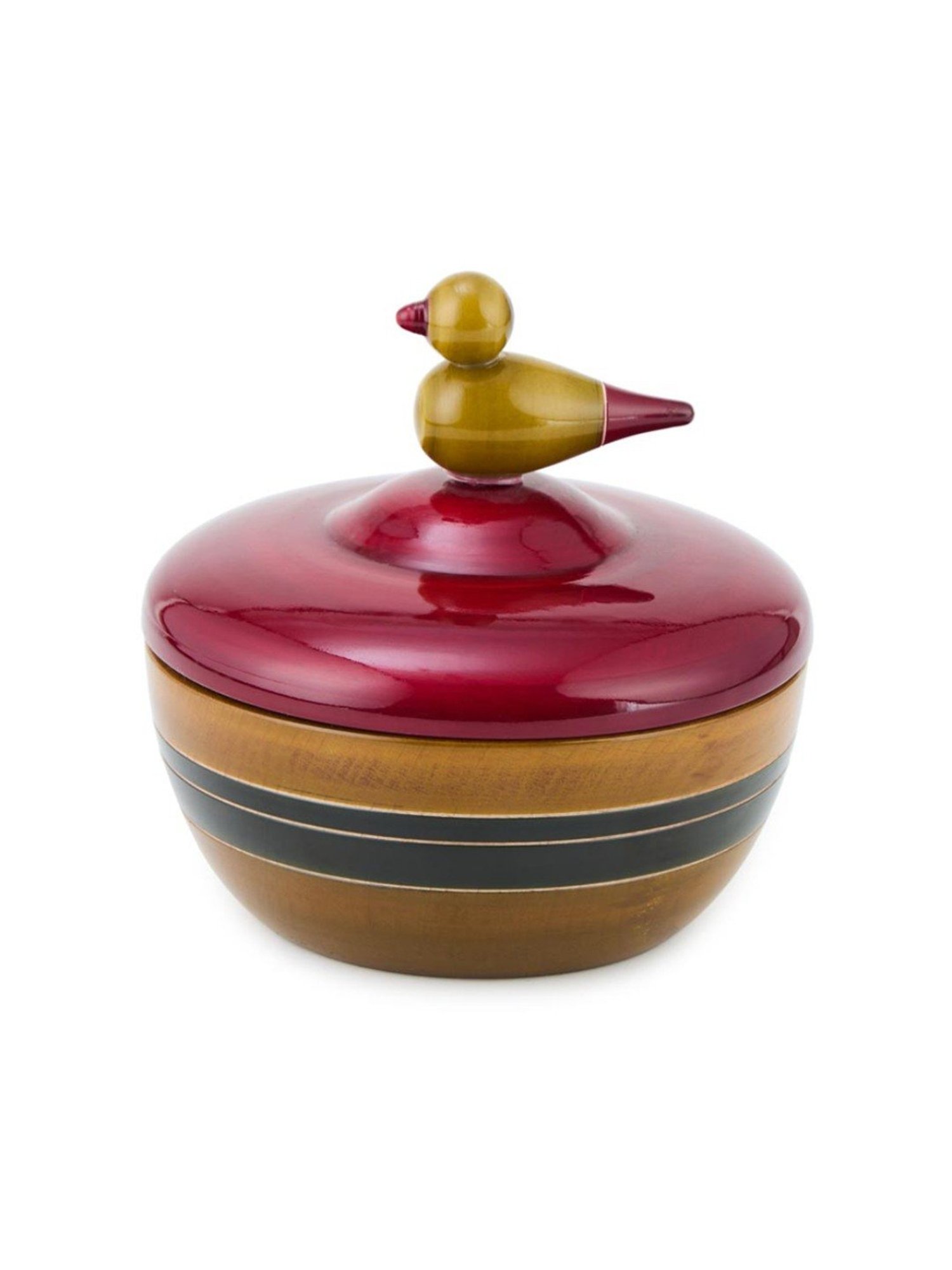 Fabindia Channapatna Green Wood Utility Box