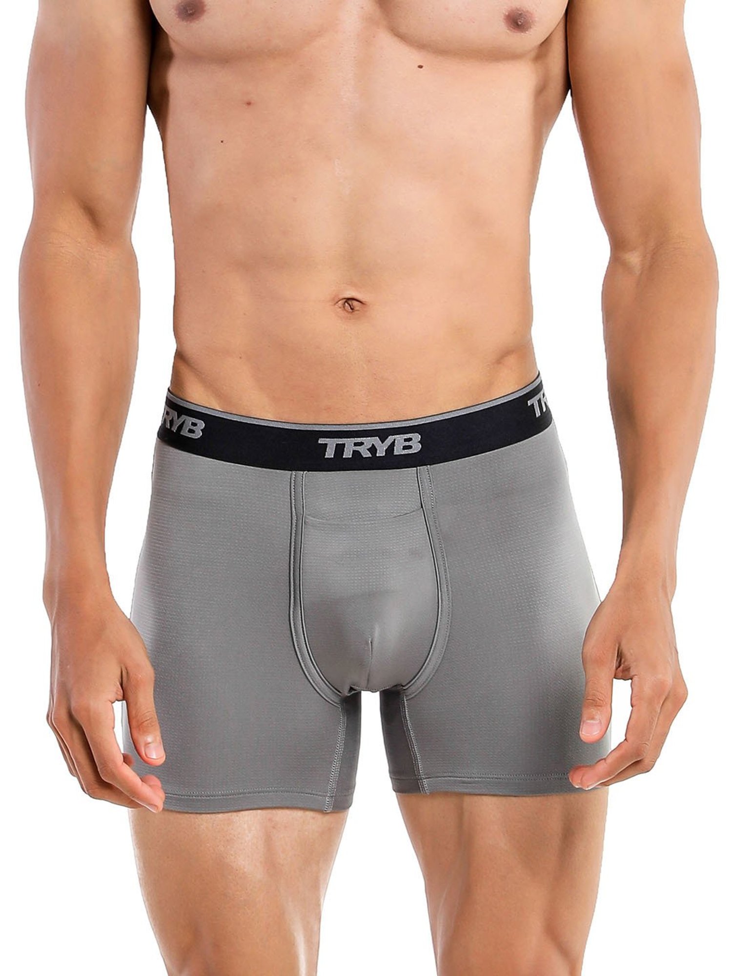 TRYB Grey Skinny Fit Trunks