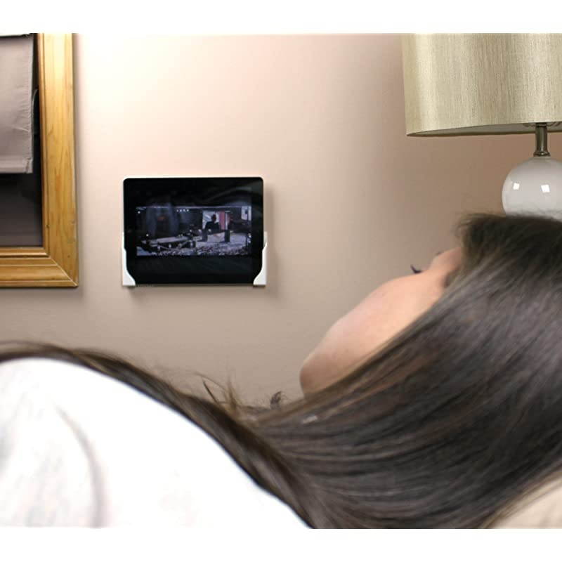 Koala Tablet Wall Mount Universal DamageFree Adhesive Wall Dock for iPads iPad Airs Galaxy Tabs and Other Tablets Black Version