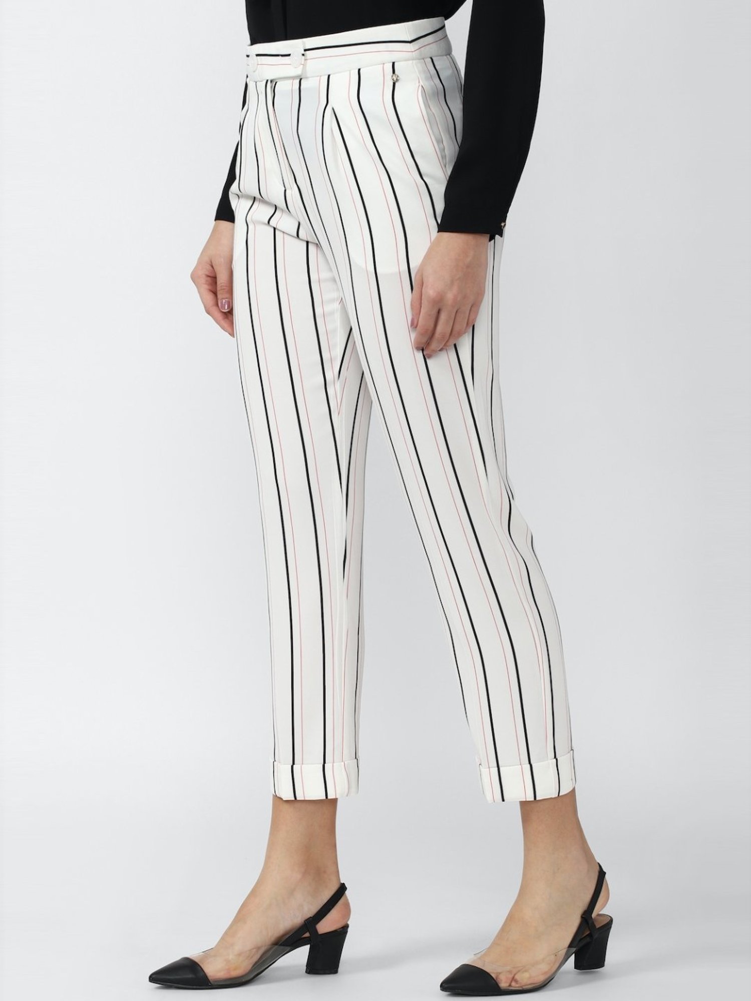 KENDALL + KYLIE Black Mid Rise Pants