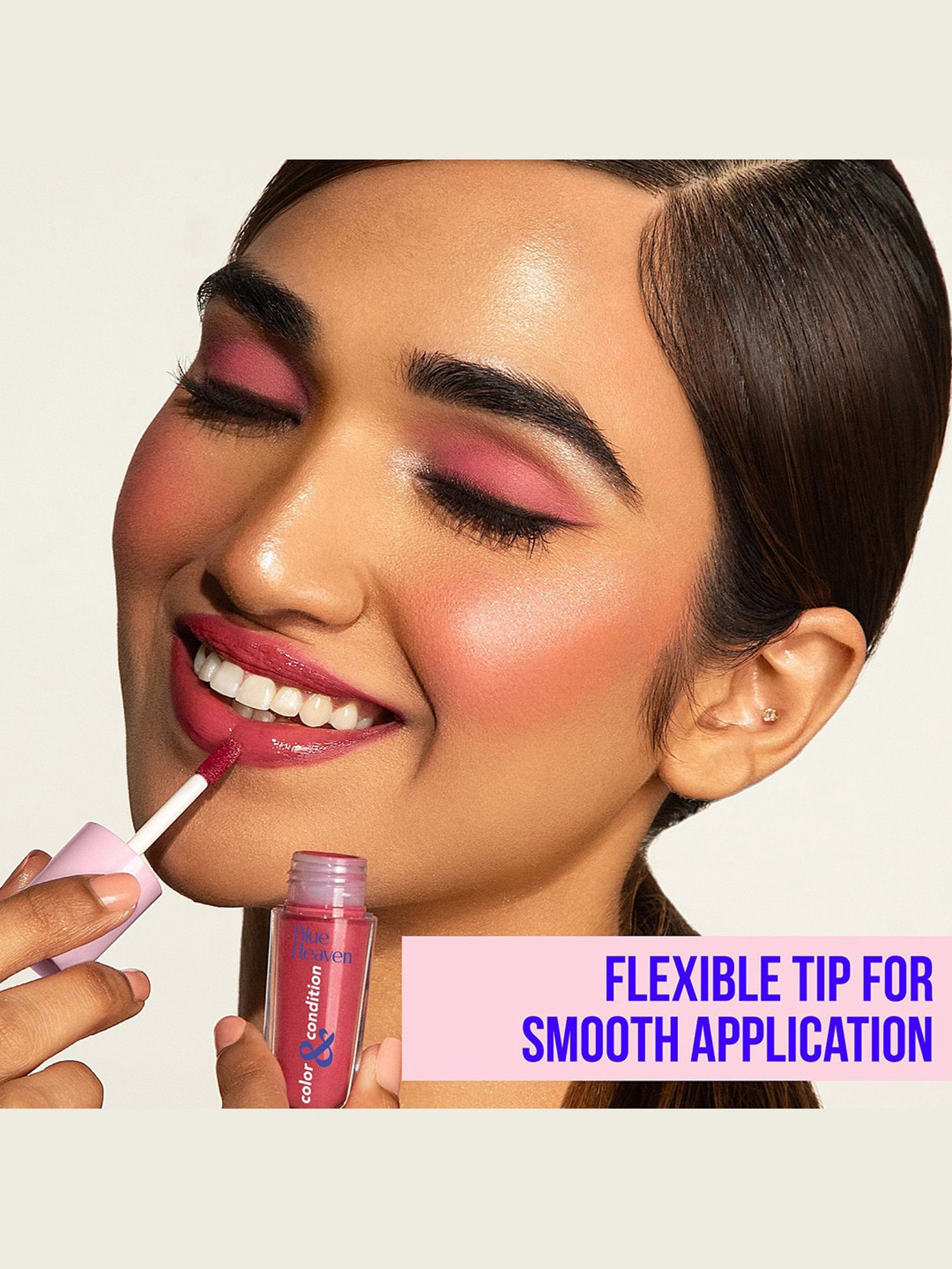 Blue Heaven Color & Condition Lip Oil Cranberry Red - 4.2 ml