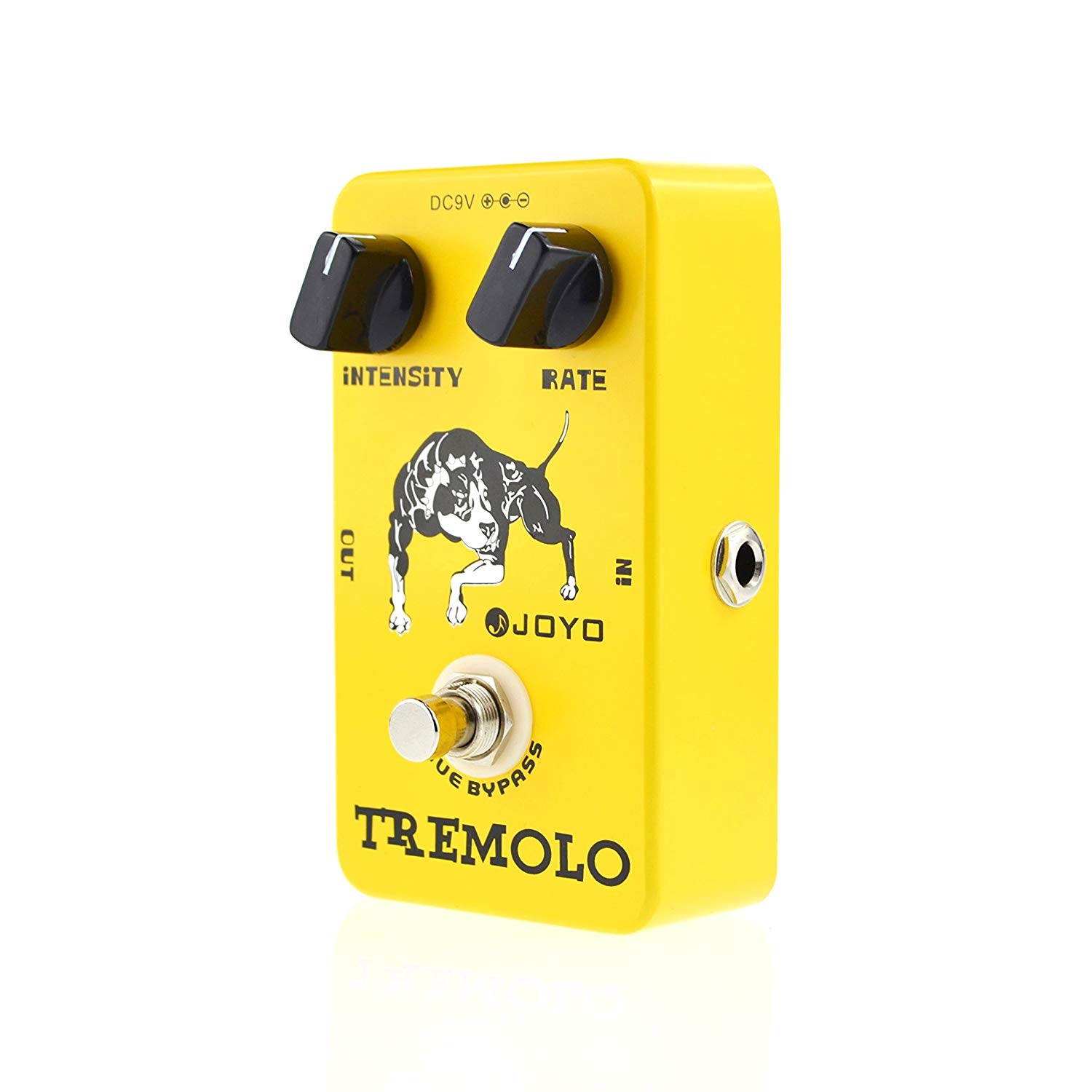 Joyo JF-09 Tremolo Guitar Pedal with True Bypass Wiring