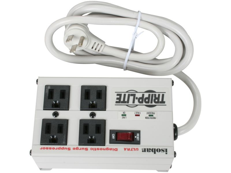 Uninex PS102 RF Remote Control Power Managed 6-Outlet Energy Controlled Surge Protector, Eliminates Standby Idle Electricity Usage, 6-Foot