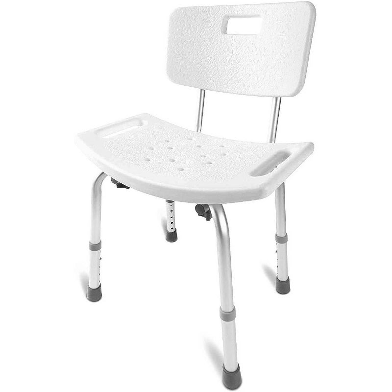 DMI Heavy Duty Non-Slip Alum Bath and Shower Chair - HealthSmart