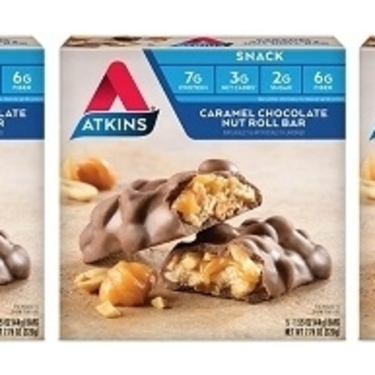 Atkins 922567 Advantage Bar Caramel Chocolate Nut 5 Bars