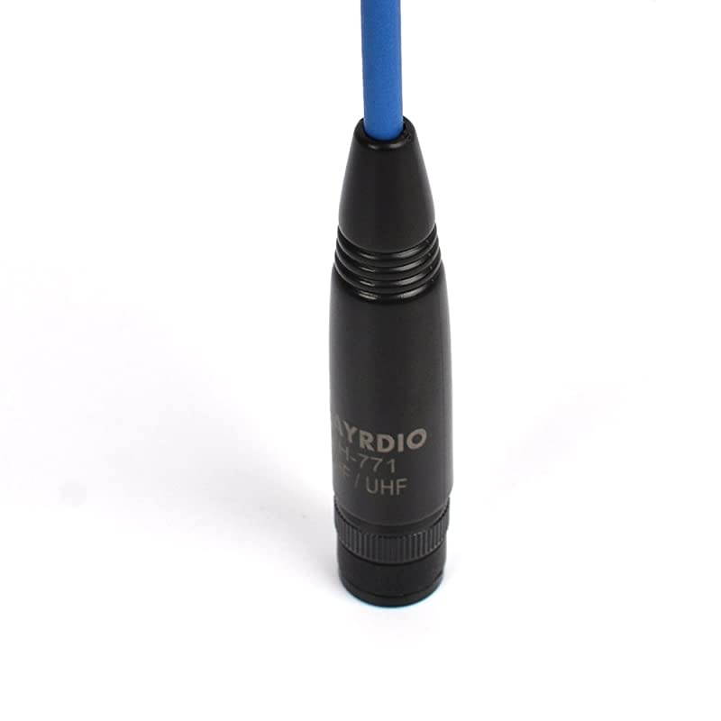 144/430mhz VHF/UHF Two-Way Radio Antenna BNC Connector Flexible 2M/70CM Antenna for Icom IC-V8 IC-U8 Walkie Talkie