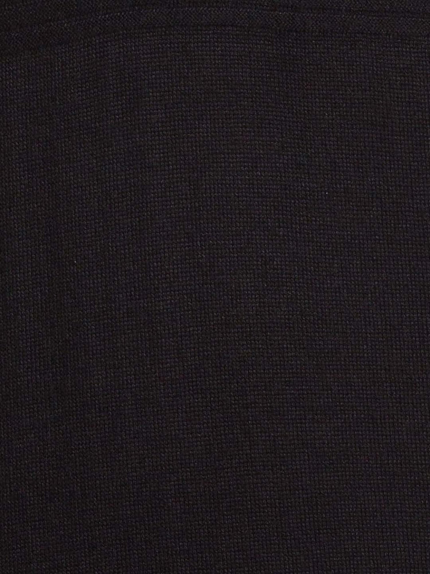 ColorPlus Black Tailored Fit Self Design Sweater