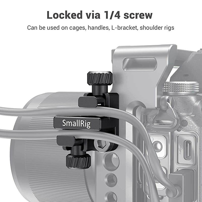 Cable Clamp Lock for HDMI Cable Microphone Cable Power Cable SDI Cable - BSC2333