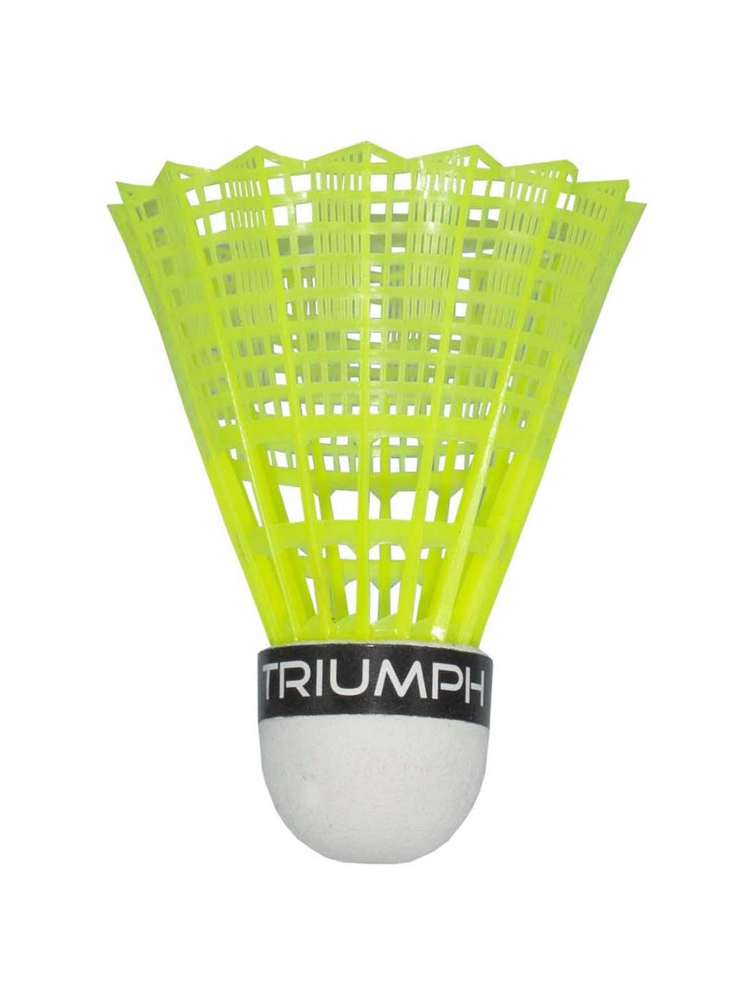 Triumph Multicolored Badminton Racquet with Neo-2000 Shuttlecock for Men (6Pcs)