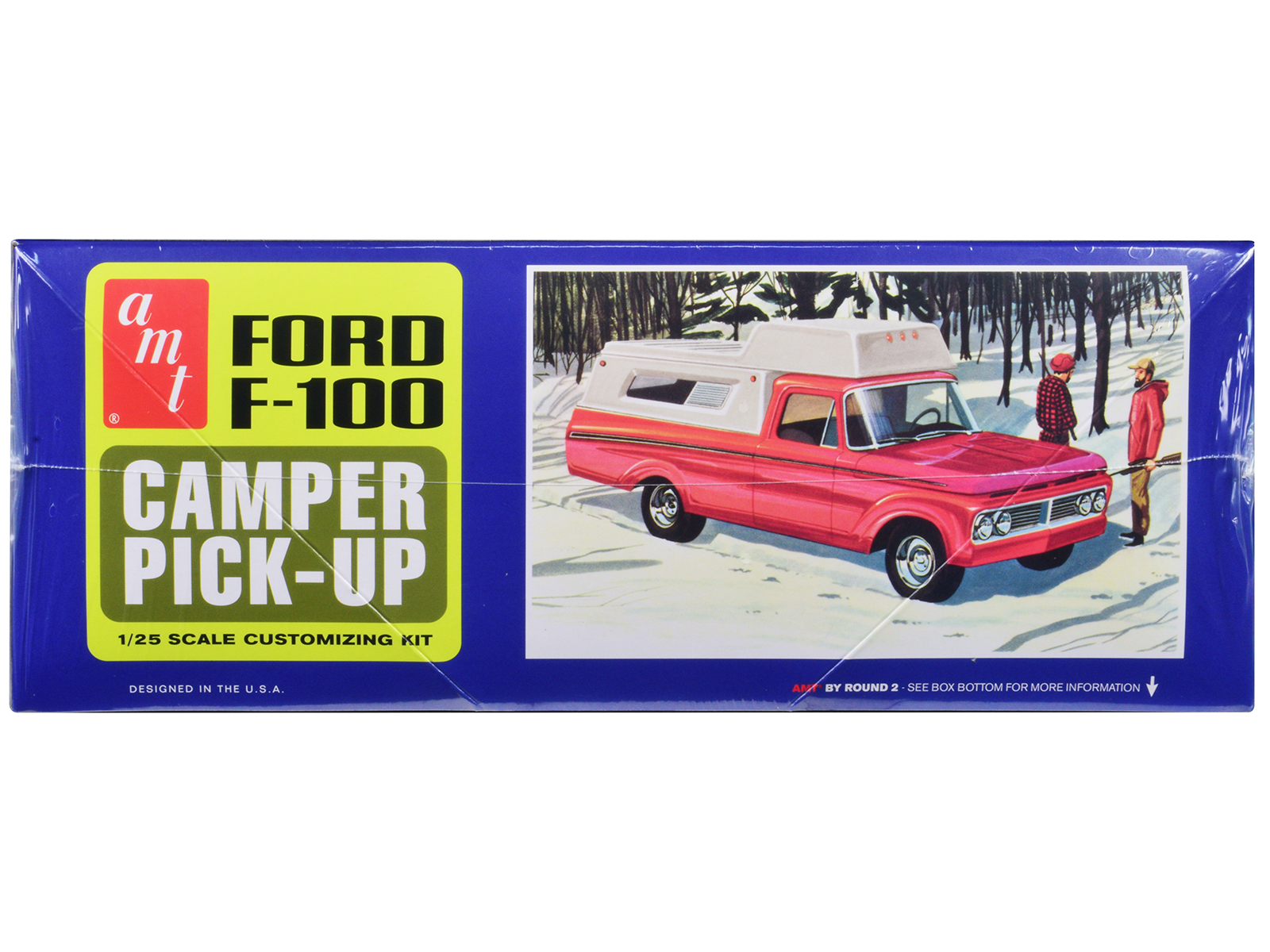 Skill 2 Model Kit 1978 Ford 4x4 Pickup Truck "Firestone Super Stones" 1/25 Scale Model by AMT