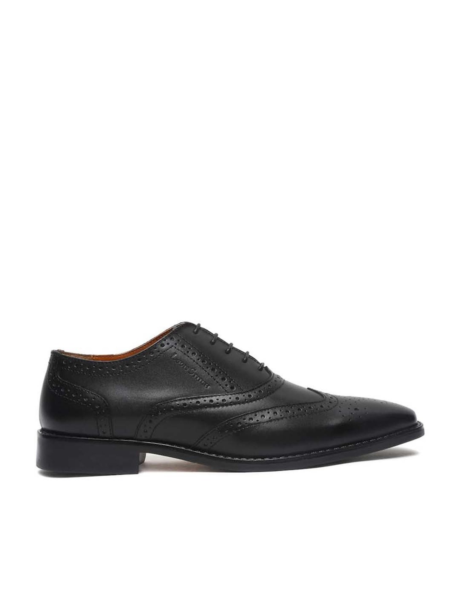 Louis Stitch Men's Black Brogue Shoes