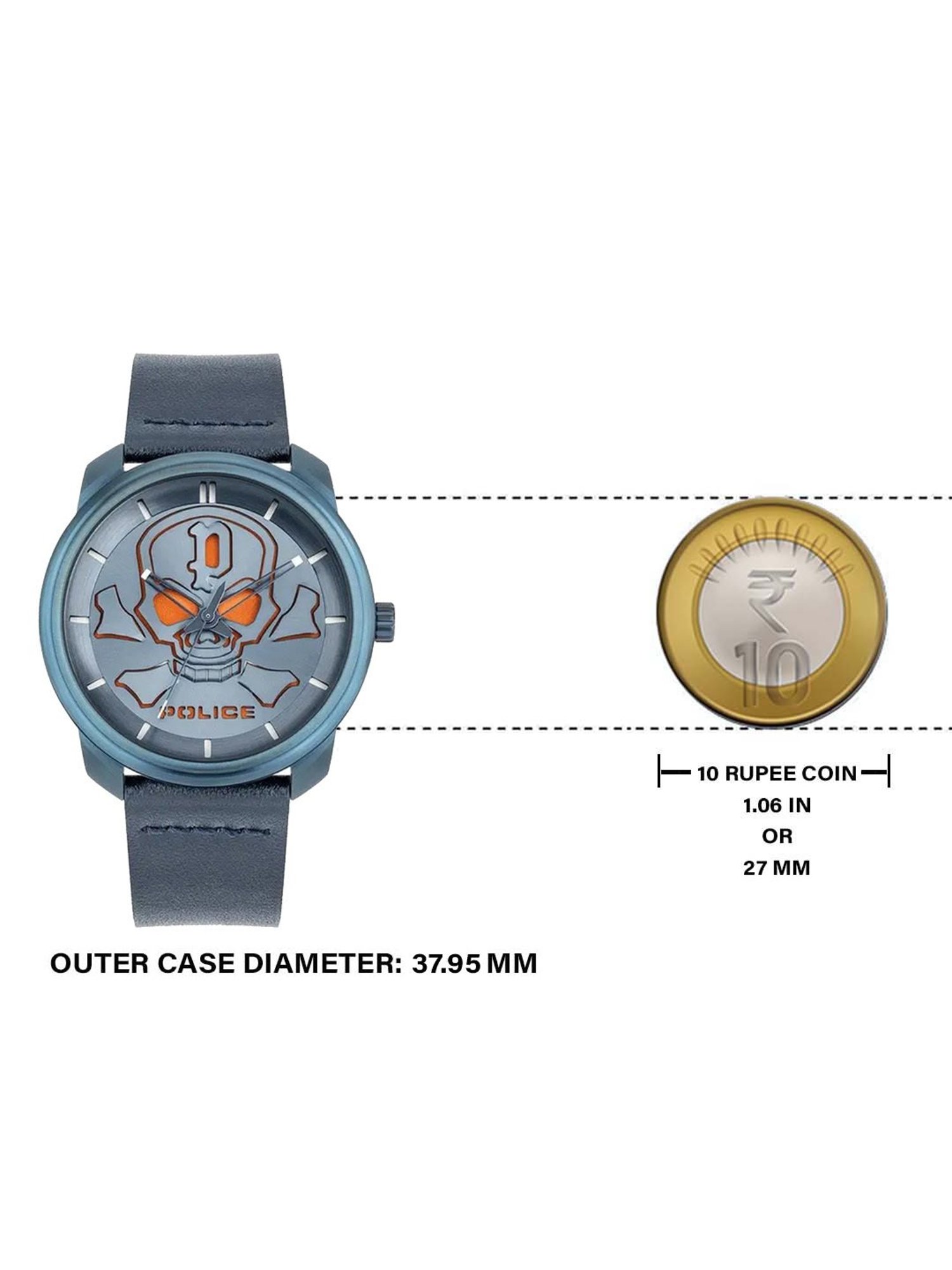 Police PL15714JSBL03A Analog Watch for Men