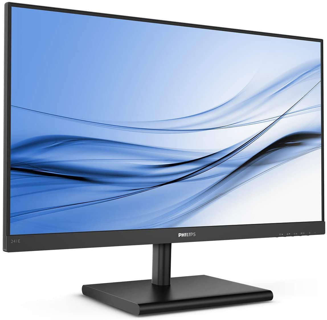 Computer Monitors 241E1S 24" Frameless Monitor, 1920x1080 Full HD IPS, 106% sRGB, 75Hz, FreeSync, VESA, 4Yr Advance Replacement, Black