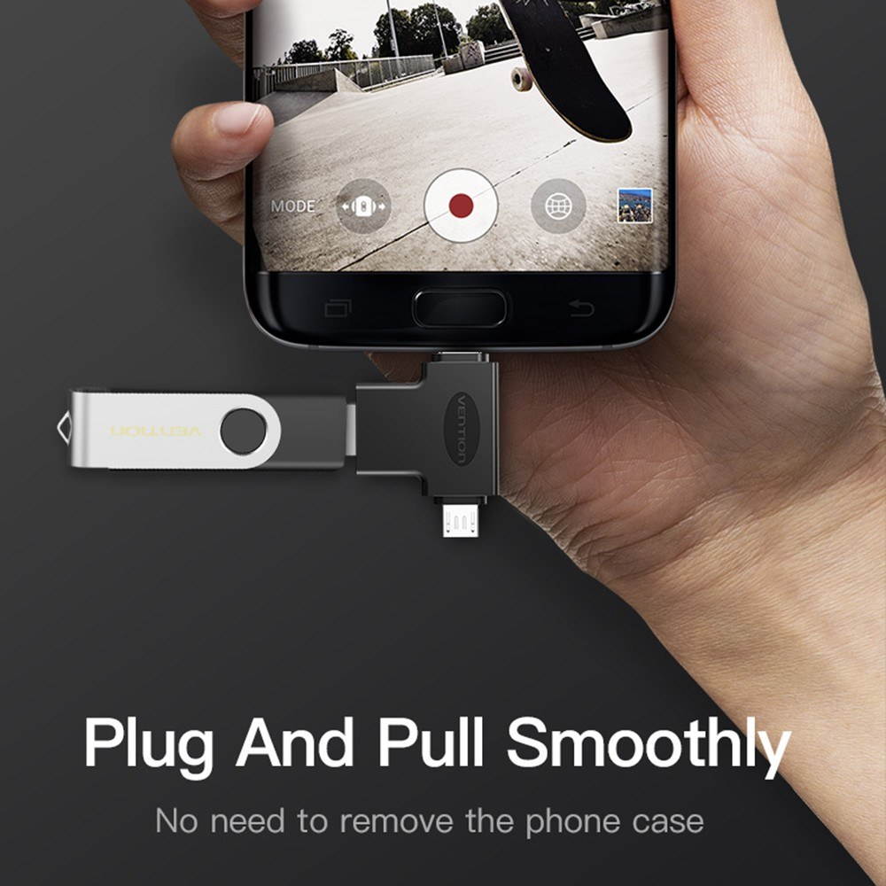 Vention CDIBO OTG Adapter 3 in 1 USB3.0 Type-C Micro USB USB Device Universal Adapter