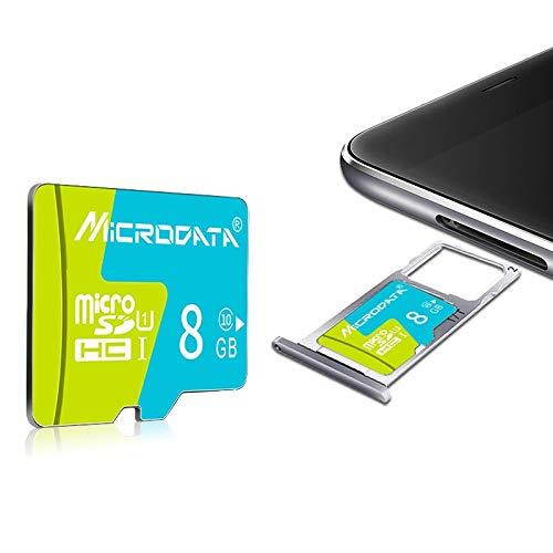 Alice Zeng 8GB U1 Blue and Green TF (Micro SD) Memory Card