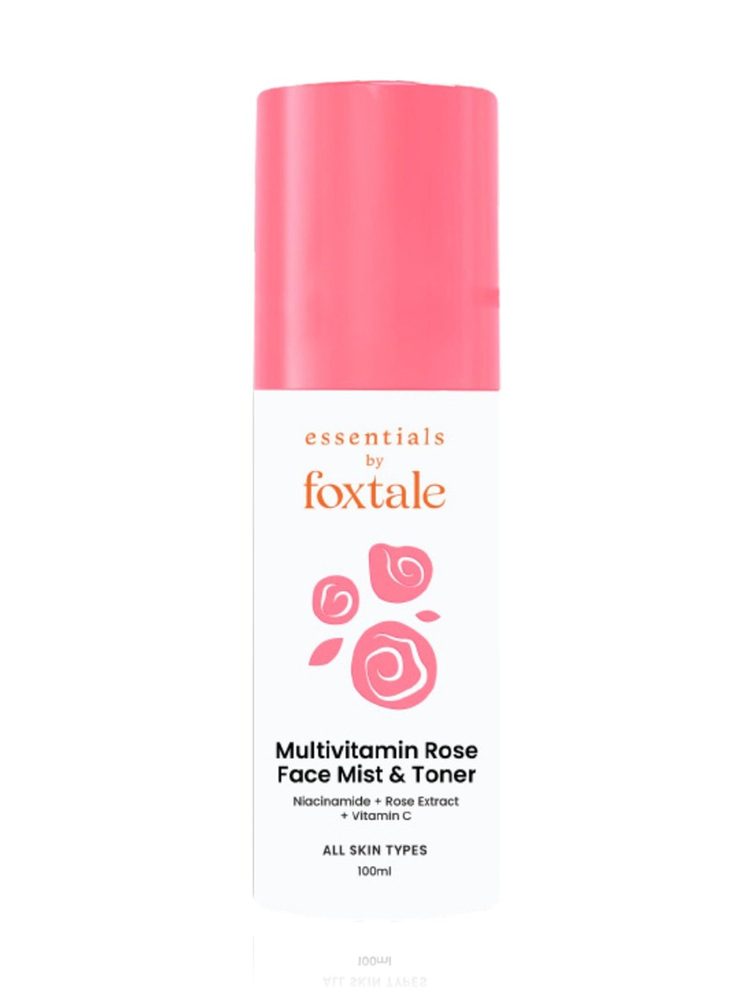 Essentials By Foxtale Multivitamin Rose Face Mist & Toner - 100 ml