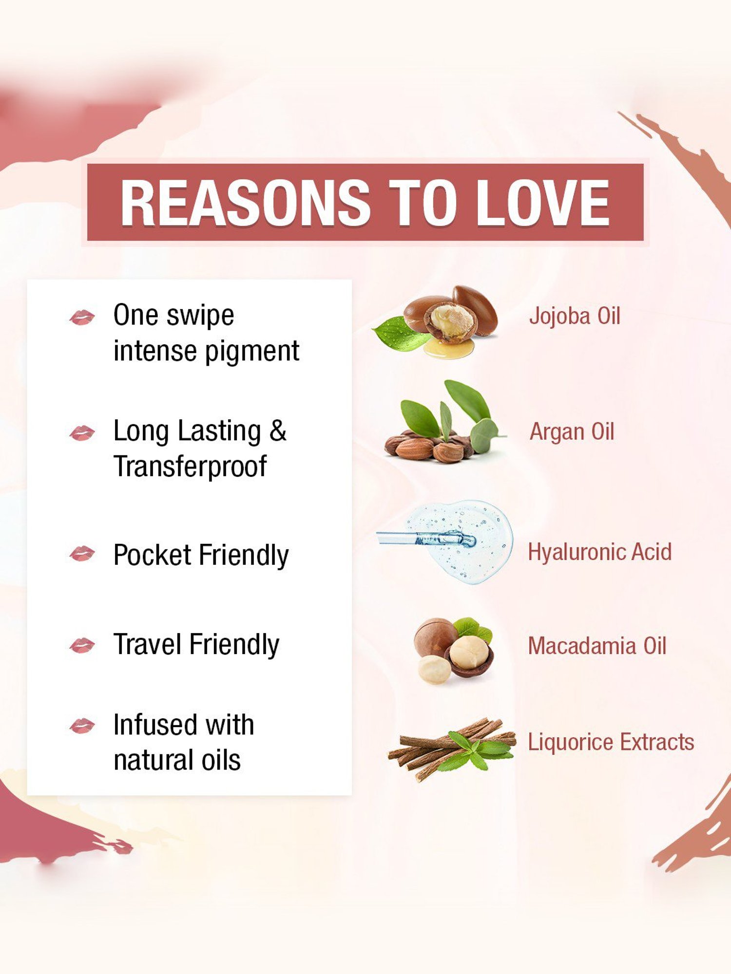 TNW-The Natural Wash Matte Velvet Longstay Liquid Lipstick - Pack of 8