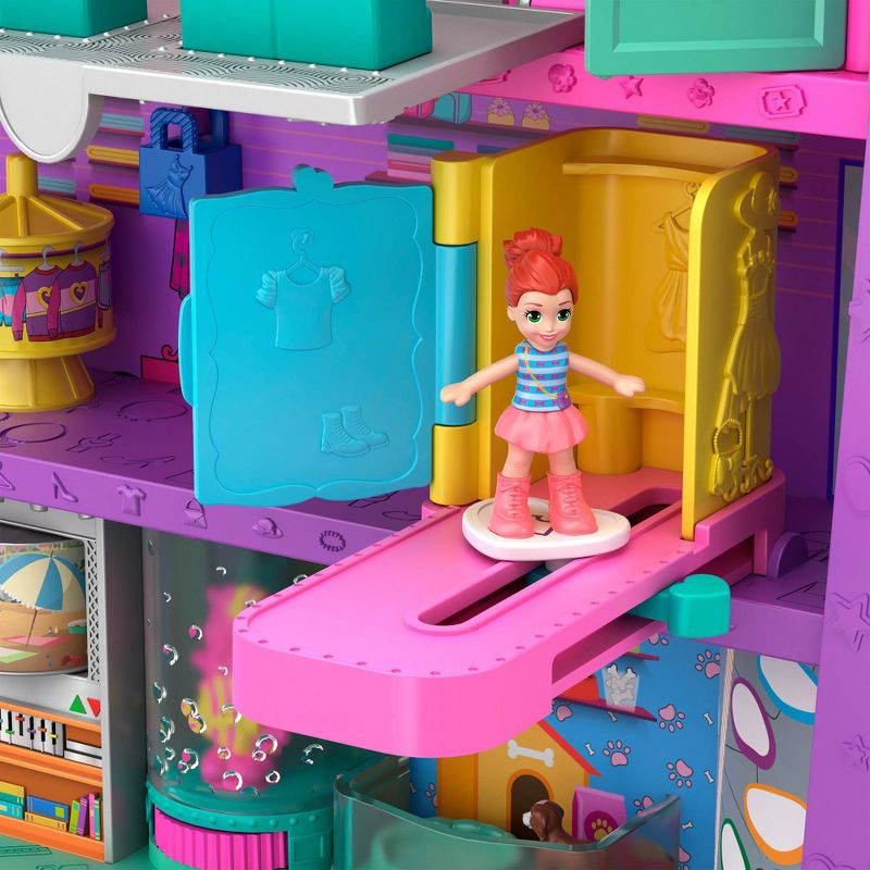 Polly Pocket Pollyville Mega Mall Playset