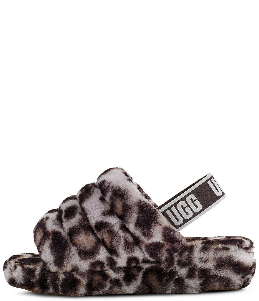 UGG&reg; Fluff Yeah Panther Fur Slides
