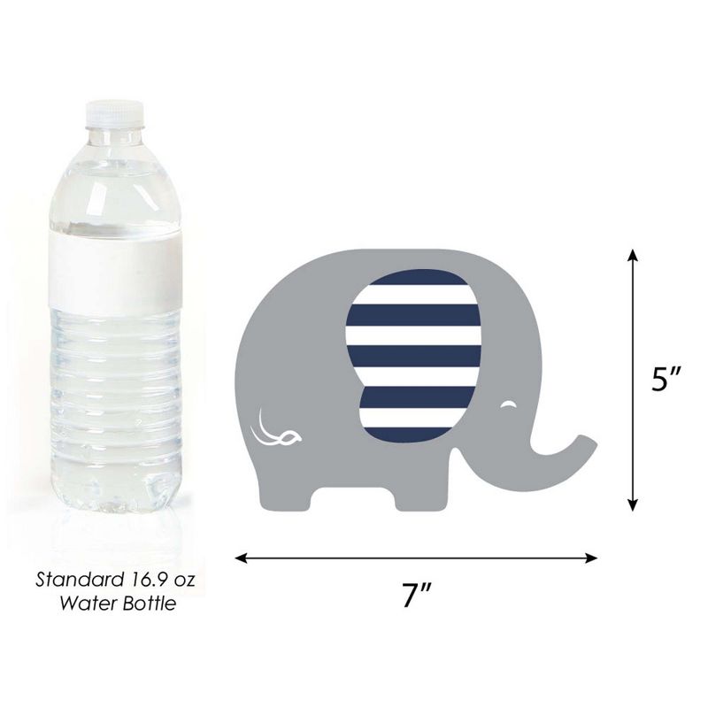 Big Dot of Happiness Noah's Ark - Cupcake Decoration - Baby Shower Cupcake Wrappers and Treat Picks Kit - Set of 24